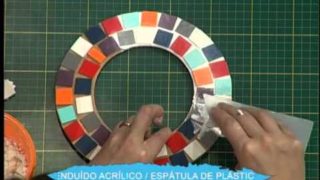Espejo con Falso Mosaico | Rincón de Arte | Nuevo Tiempo